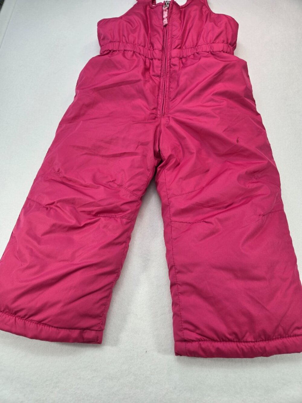 RWay Girls 2T Hot Pink Insulated Snow Bib Overalls Ski Snow Pants Winter - Picture 4 of 9